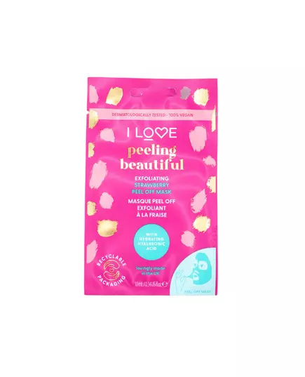 I Love Beautiful Peeling Peeling Sheet Mask For Face, 10 ml