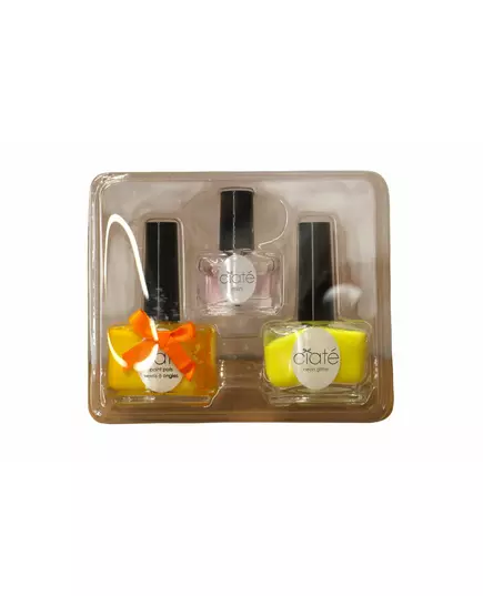 Set Ciate: Paint Pot Top Coat Nail Polish Black Light 5 ml + Paint Pot Nail Polish Neon Glitter 10 g + Paint Pot Nail Polish Neon Orange, 5 ml, Bild 3