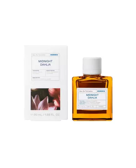 Korres Midnight Dahlia Eau de Toilette Unisexe, 50 ml, image 2