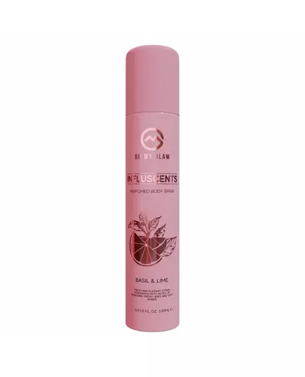Oh My Glam Influscents Spray corporel Citron vert basilic & mandarine, 100 ml