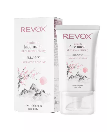Revox B77 Japanese Routine Ultra-feuchtigkeitsspendend Crememaske Für das Gesicht, 30 ml, Bild 3