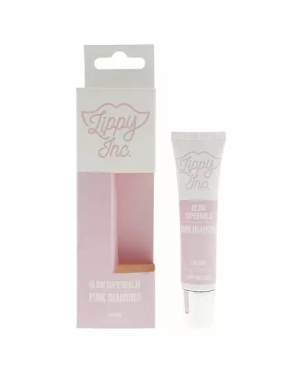 Lippy Inc. Glow Superbalm Pink Diamond Lippenbalsam Rosa Diamant, 10 g, Bild 2