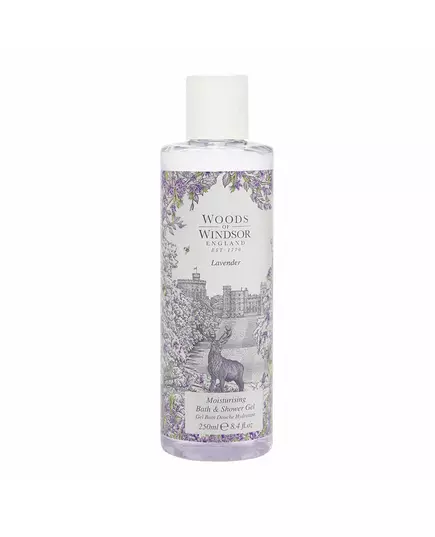 Woods Of Windsor Lavender Feuchtet an Duschgel Für alle Hauttypen, 250 ml