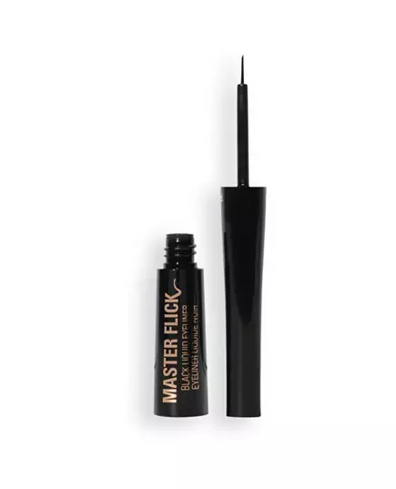 Flüssiger Eyeliner Makeup Revolution Dip Liquid Eyeliner Black, 5 ml