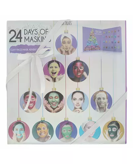 Setzen Skin Treats 24 Days Of Masking Advent Calendar Tonerde-Maske 24 stk, 24 Stück