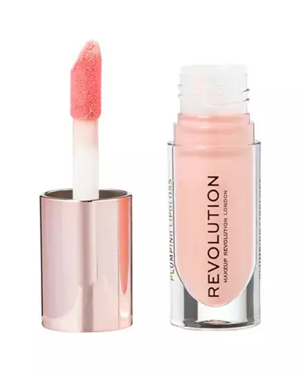 Makeup Revolution Pout Bomb Gonflage Gloss à lèvres Cherry Sheer Red, 4,6 ml