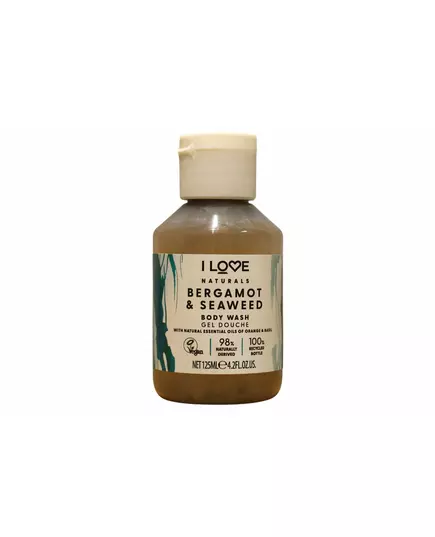 I Love Naturals Collection Bergamote & Algues Hydratant Gel douche Pour tous types de peau, 125 ml