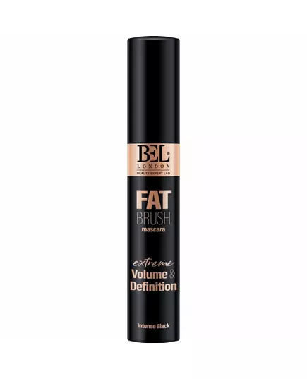 Bel London Fat Brush Volumisant Mascara Noir intense, 13,5 ml