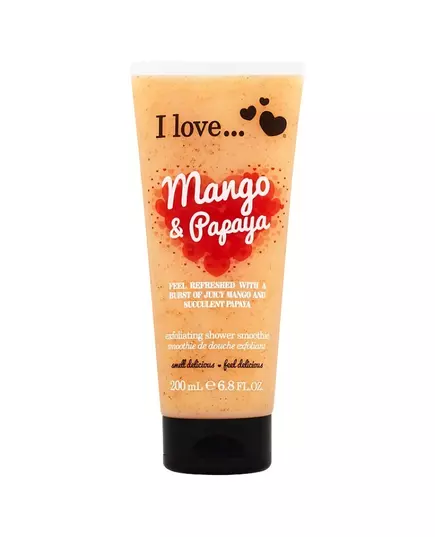 I Love Originals Mango & Papaya Exfoliating Shower Gel For All Skin Types, 200 ml