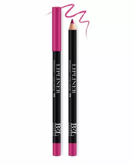 Bel London BEL London Hydriertes Pflanzenöl Wasserdicht Kontur Lipliner 116 Rosa, 0,8 g