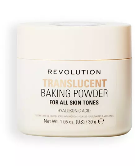 Makeup Revolution Baking Powder Poudre fixante libre Translucide, 30 g