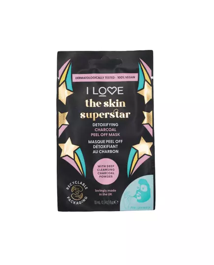 I Love Skin Superstar Entgiftend Gesichtsmaske Für das Gesicht, 10 ml