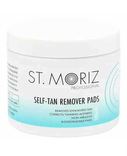Facial discs St. Moriz PROFESSIONAL ST. MORIZ Make Up Remover Self-Tanning [Lotion/Spray/Milk] (60 Units), 60 pcs