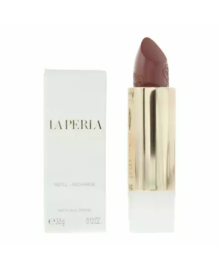 La Perla Matte Silk Matte Cream Lipstick 111 Auburn Red Refill, 3.5 g