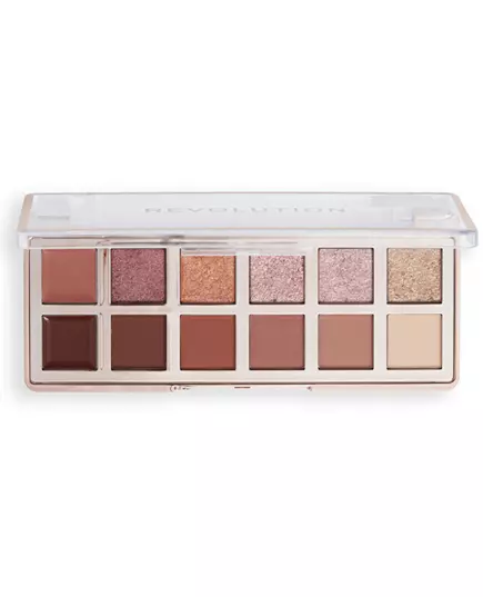 Eyeshadow palette Makeup Revolution The True Icon 12 Shades, 8 g