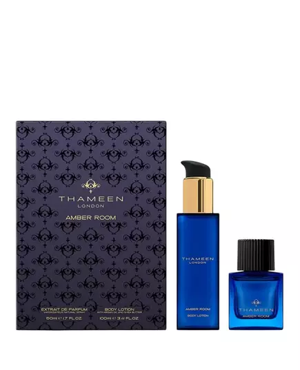 Set Thameen London: Amber Room Extrait De Parfum Unisex 50 ml + Amber Room Body Lotion Body, 50 ml