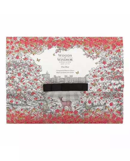 Woods Of Windsor True Rose Rose Wardrobe Freshener 5 pcs pcs, 5 pcs