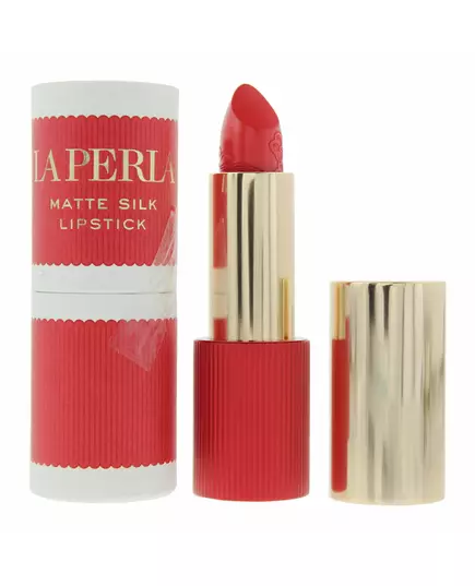La Perla Matte Silk Matte Cream Lipstick 103 Coral Red, 3.5 g, image 3