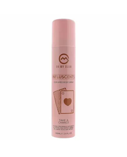 Oh My Glam Influscent Take A Chance Spray corporel Musc blanc, 100 ml