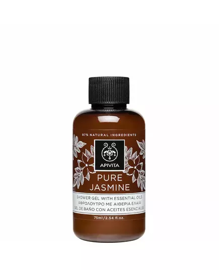 Apivita Pure Jasmine Shower Gel, 75 ml
