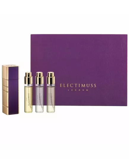 Set Electimuss: Nero Collection - Black Caviar Parfum Unisex 10 ml + Nero Collection - Capua Parfum Unisex 10 ml + Nero Collection - Mercurial Cashmere Parfum Unisex, 10 ml