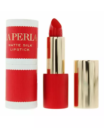 La Perla Matte Silk Matte Seide Creme-Lippenstift 105 Mohnrot, 3,5 g, Bild 3