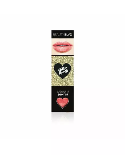 Beauty Blvd Glitter Lips Strahlend Lipgloss Nacktbaden, 3,5 ml, Bild 2