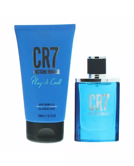 Set Cristiano Ronaldo: CR7 Play It Cool Eau De Toilette For Men 30 ml + CR7 Play It Cool Cleansing Shower Gel For All Skin Types, 30 ml