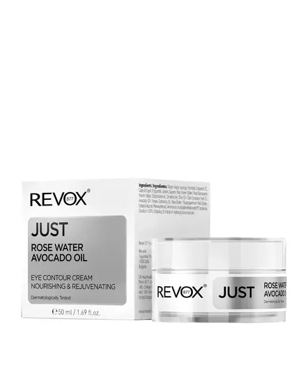 Revox B77 Just Rosenwasser und Avocadoöl Nährend Augencreme, 50 ml, Bild 2