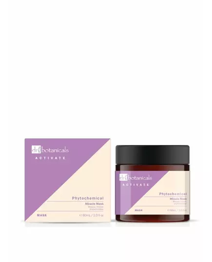 Dr Botanicals Phytochemical Miracle Hydratant Masque crème Visage, 60 ml, image 2