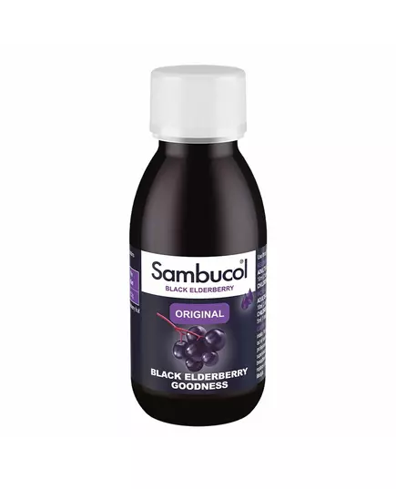 Sambucol Original Black Eldeberry Extract Support The Immune System Syrup, 120 ml, image 2