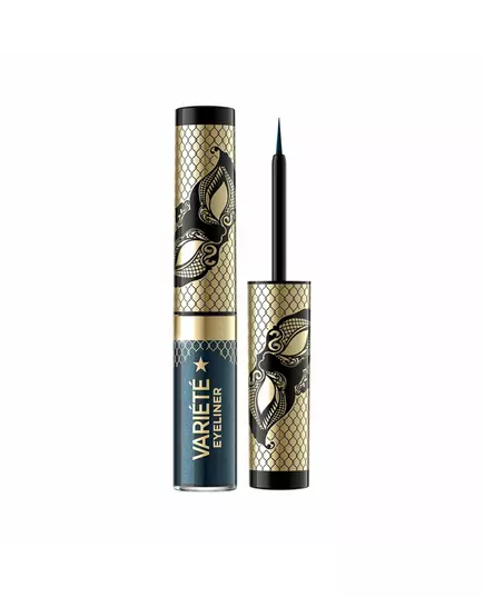 Eveline Cosmetics Variete Wasserdicht Sprudelnd Flüssiger Eyeliner 03 Chamäleon, 4 ml