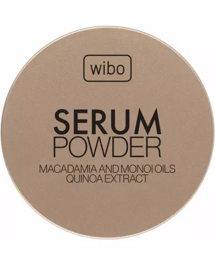 Wibo Serum Powder Macadamia Quinoa Absorbs oil Loose Setting Powder Transparent, 10 g