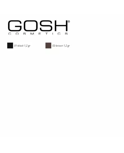 Gosh Intense Gel-Kajalstift 03 Braun, 1 ml, Bild 3