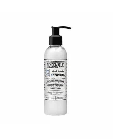 Ecooking RenseMaelk Reinigung und Hydratisierung Reinigungsmilch Für das Gesicht, 200 ml