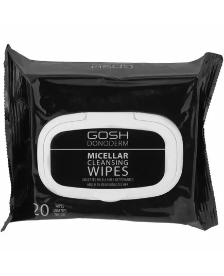 Gosh Donoderm Makeup Remover Wipes, 20 pcs, image 2