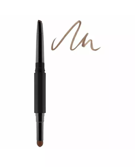 Gosh Long Lasting Double Eyebrow Cream Pencil 002 Brown, 0.5 g