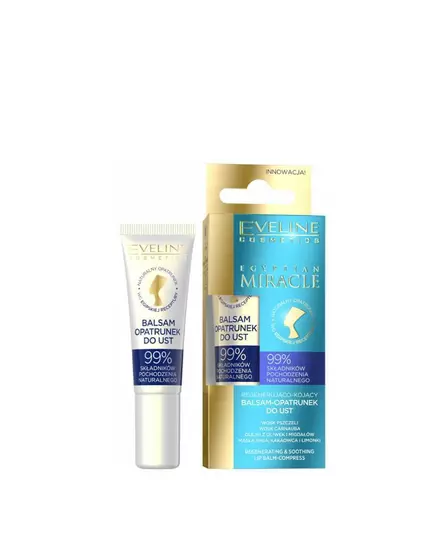 Eveline Cosmetics Egyptian Miracle Regeneration Lippenbalsam Behandlung, 12 ml, Bild 2