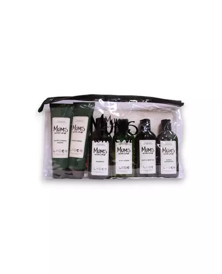 Starter Kit Set Mums With Love: Mums With Love Hydrating Body Lotion 100 ml + Mums With Love Hair Shampoo For Cleansing 100 ml + Mums With Love Shower Gel For All Skin Types 100 ml + Mums With Love Cleansing Bath Oil 100 ml + Happy Cheeks Repairing, image 2