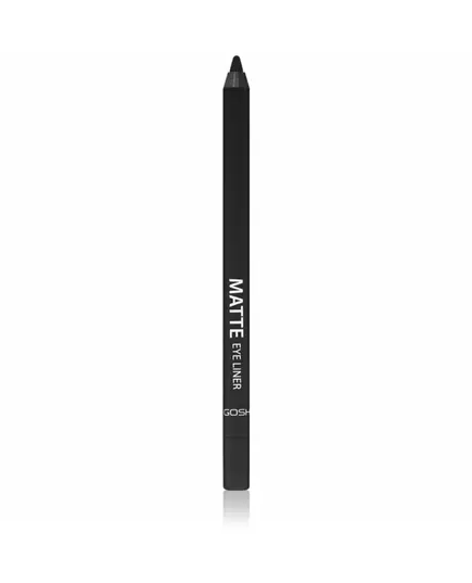 Gosh Eyeliner Pencil Pure vegan Eyeliner Matte Liquid Eyeliner 002 Matt Black, 1.2 g