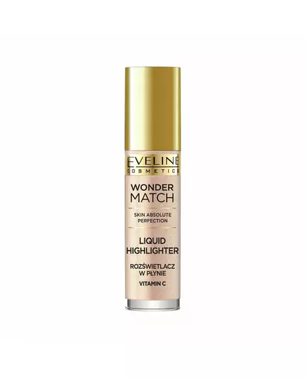 Eveline Cosmetics Wonder Match Vitamine C Illuminant Highlighter liquide 01 Pour le visage, 4,5 ml