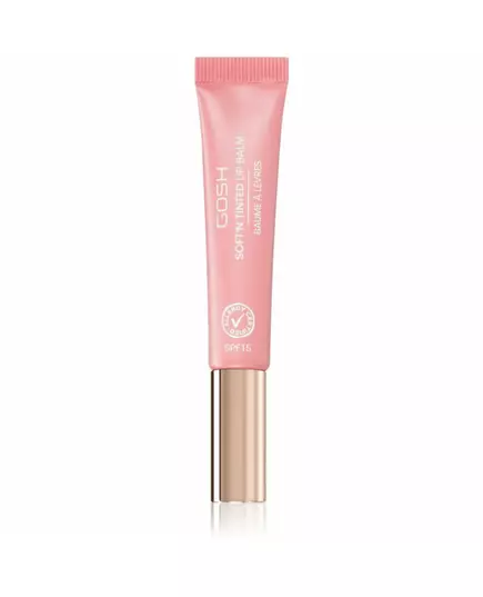 Gosh Soft'n Clear Vegan Moisturized Lip Balm 001 Nude SPF 15, 8 ml