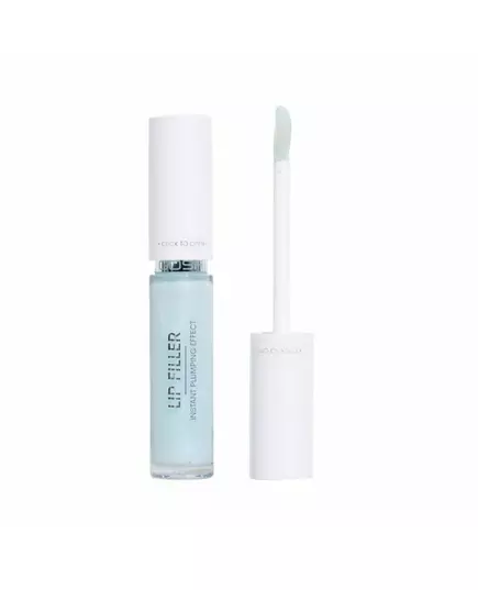 Gosh Volumizing Lip Gloss Lip Filler Vegan Instant plumping Lipgloss 002 Eis, 5 ml