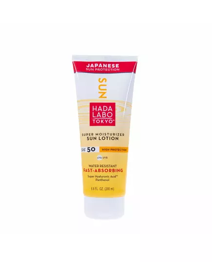 Hada Labo Tokyo Sun Acide hyaluronique Hydratant Lotion solaire 50, 200 ml