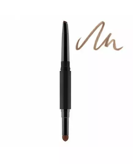 Gosh Shape & Fill Double Eyebrow Cream Pencil 002 Greybrown, 0.5 g