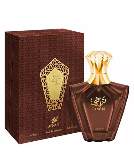 Afnan Turathi Brown Eau De Parfum Unisex, 90 ml, image 2
