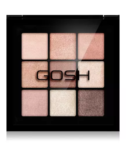 Gosh Eyedentity Eyeshadow Palette 001 Be Honest 9 Shades, 8 g