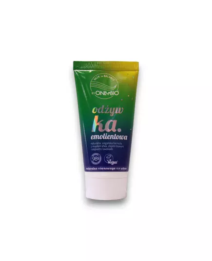 OnlyBio Hair Balance Emollient Sheabutter Haarspülung Anti-Frizz, 50 ml