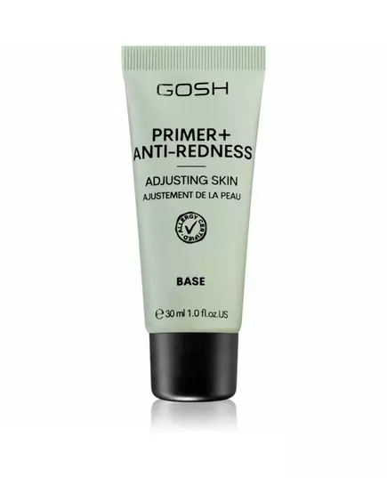 Gosh Primer+ Perfume Free Neutralizes redness Liquid Primer 008 Anti-Redness, 30 ml, image 2
