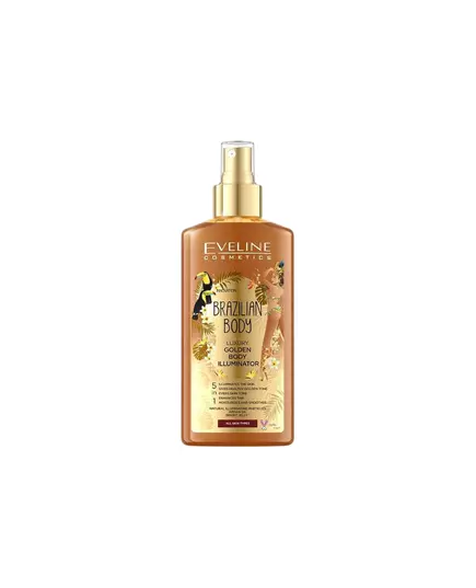 Eveline Cosmetics Brazilian Body Éclairant Spray corporel Exotique, 150 ml